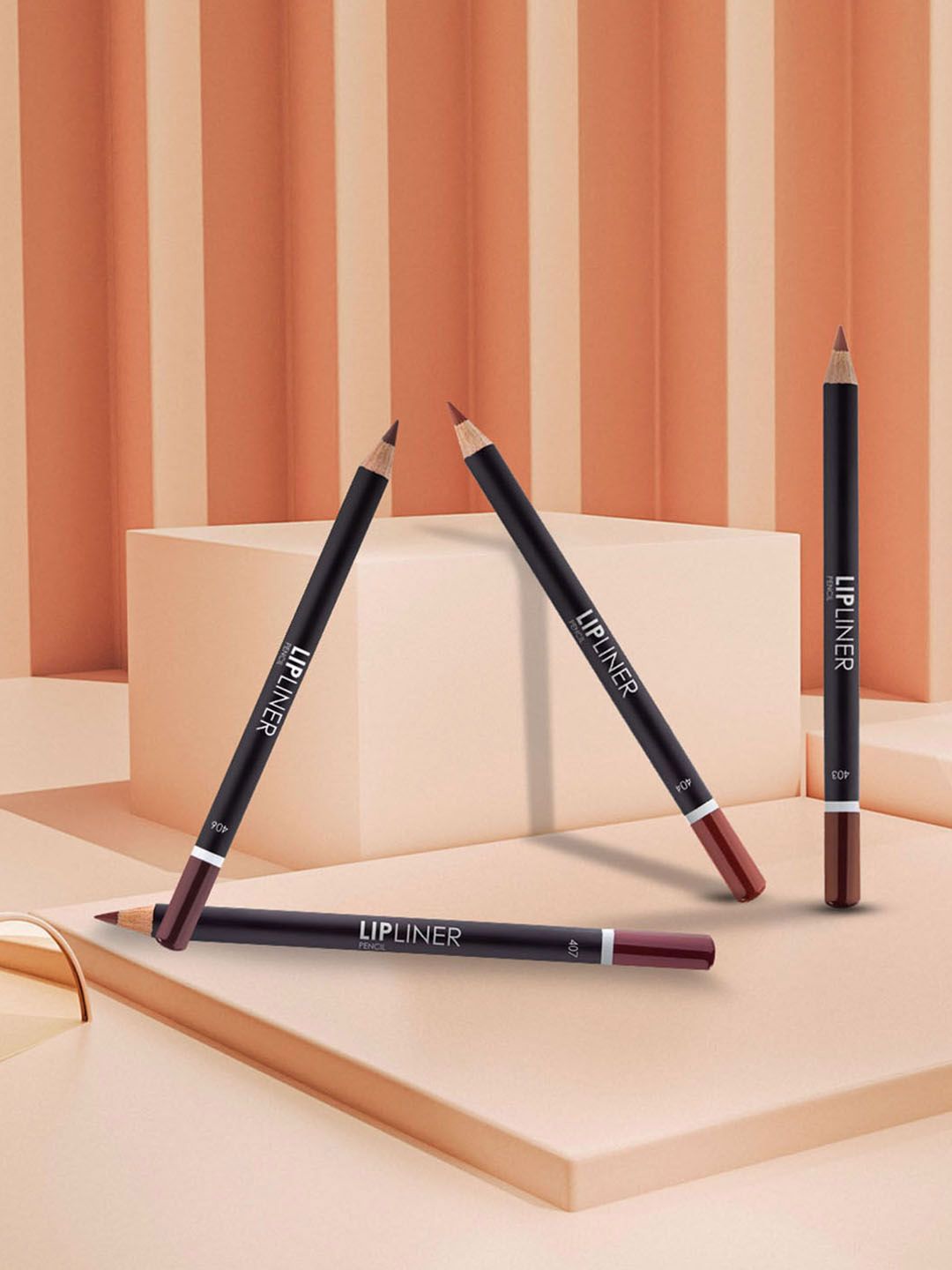 LAMEL Long Lasting Waterproof Lip Liner Pencil - 1.7 g - Natural - 404