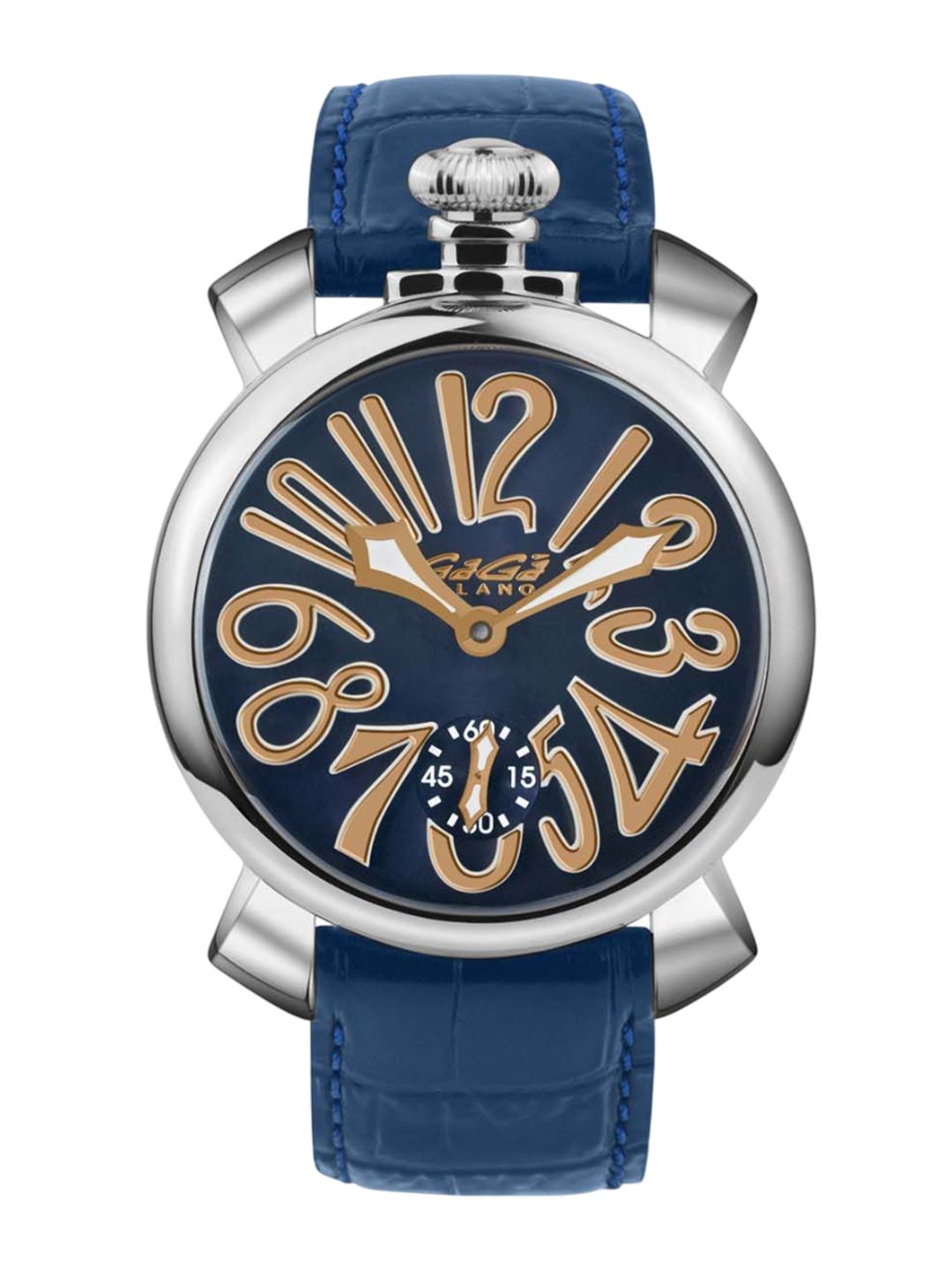 GaGa MILANO Men Dial & Leather Wrap Around Straps Analogue Motion Powered Watch 5010MN05S0LABL0-picture-17