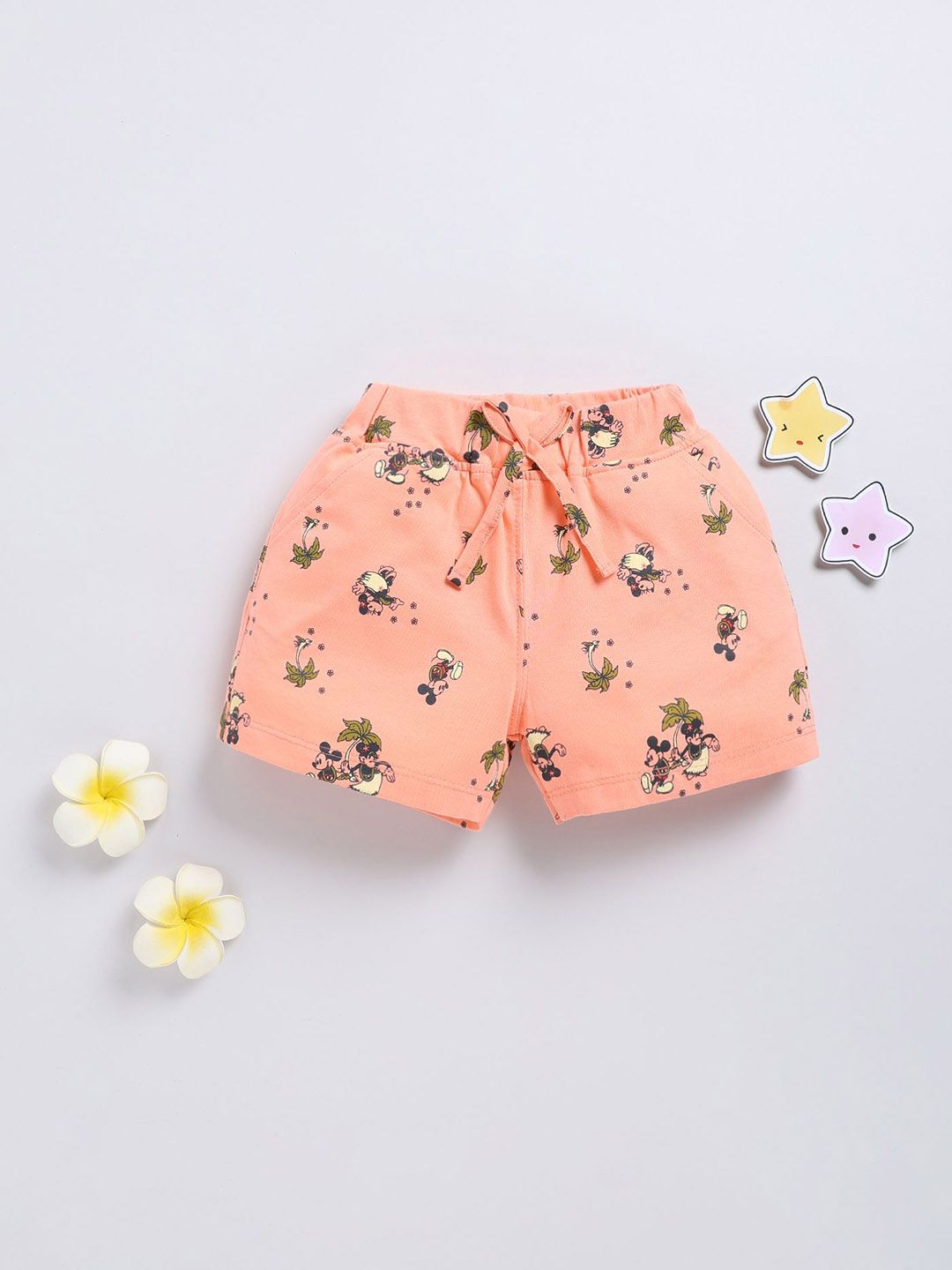 Annie Girls Cotton Printed Mid-Rise Hot Pants Shorts-picture-17