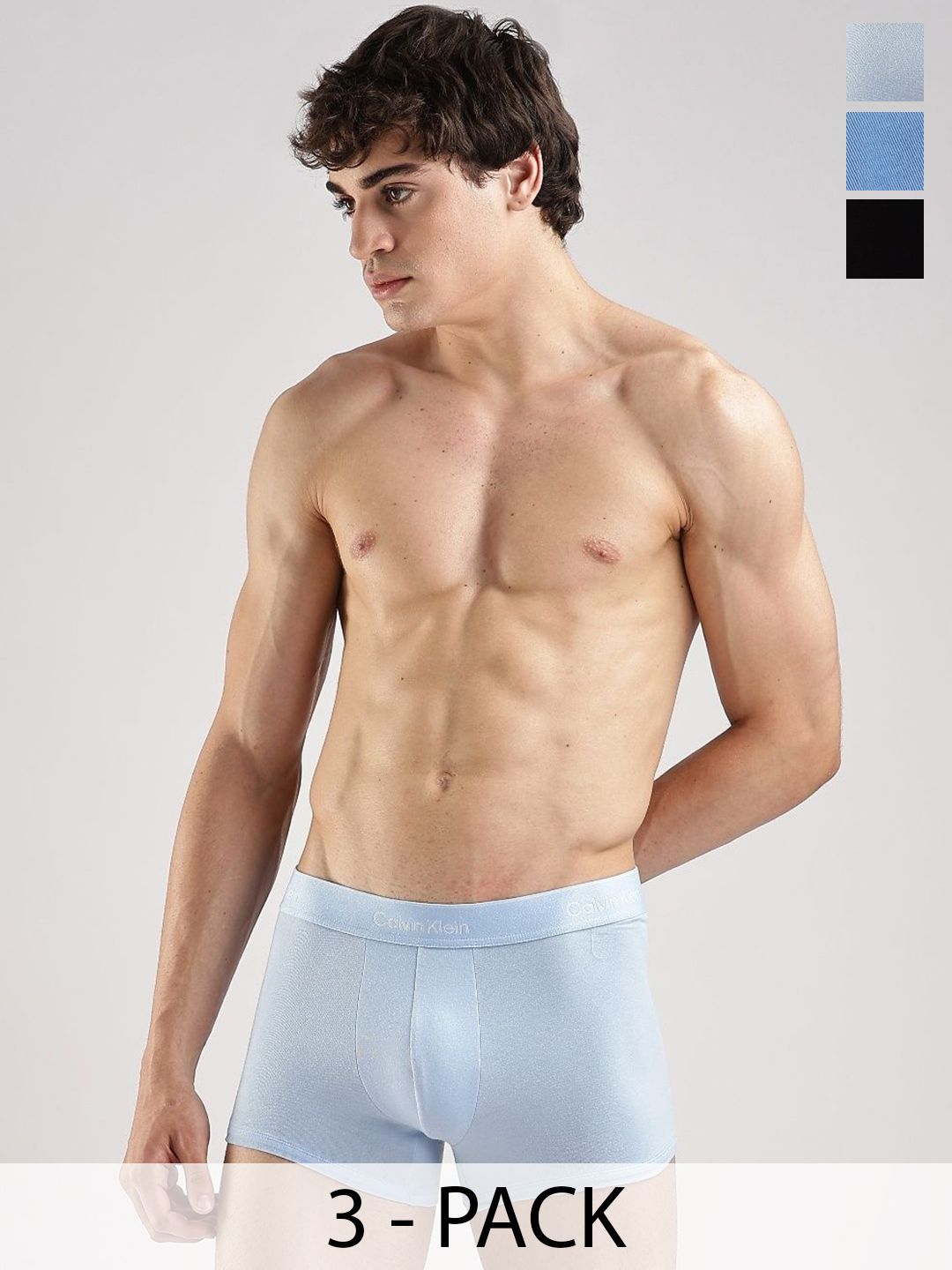 Calvin Klein Underwear Pack Of 3 Low Rise Trunks-NB4392400-picture-38
