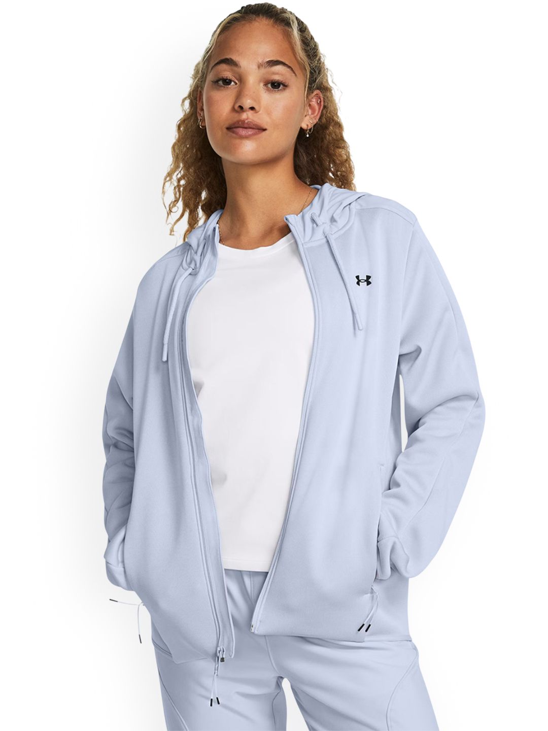 UNDER ARMOUR Essential Swacket Hooded Jacket-picture-15