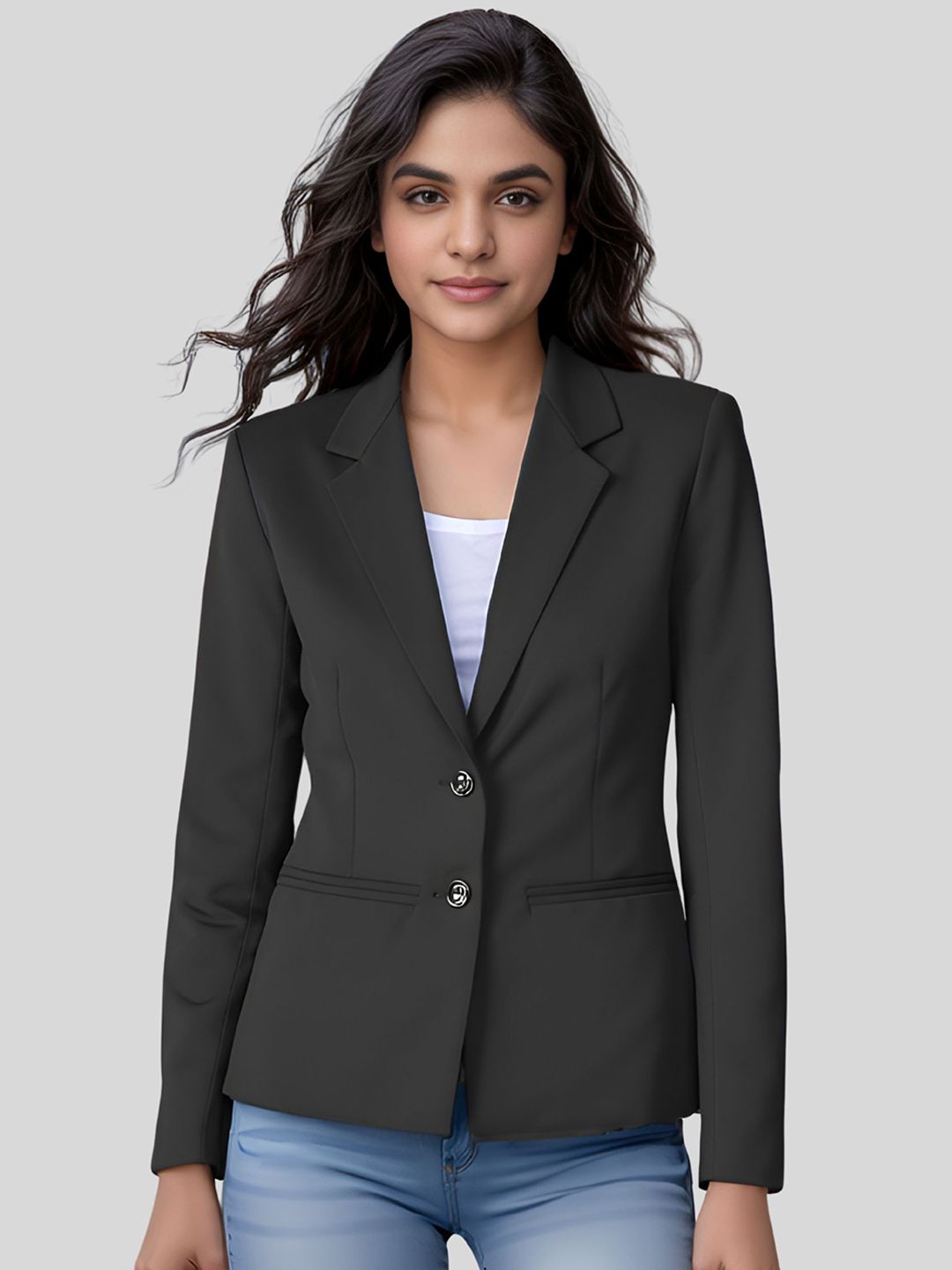 Moda Rapido Single-Breasted Semi-Formal Blazer-picture-15