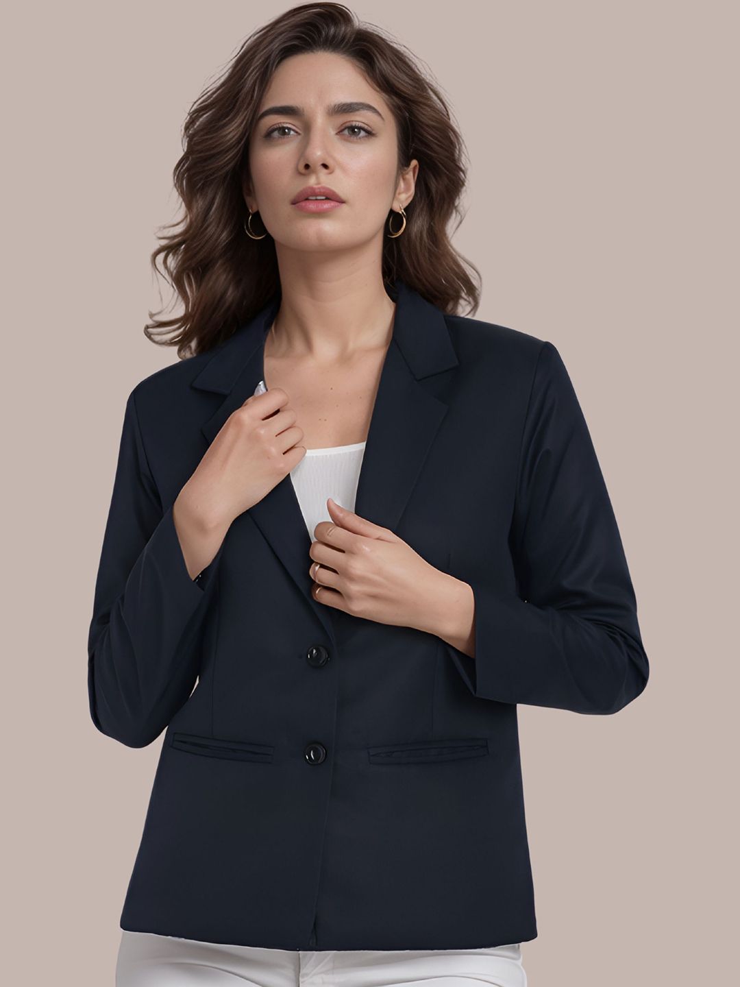 Moda Rapido Single-Breasted Casual Blazer-picture-12