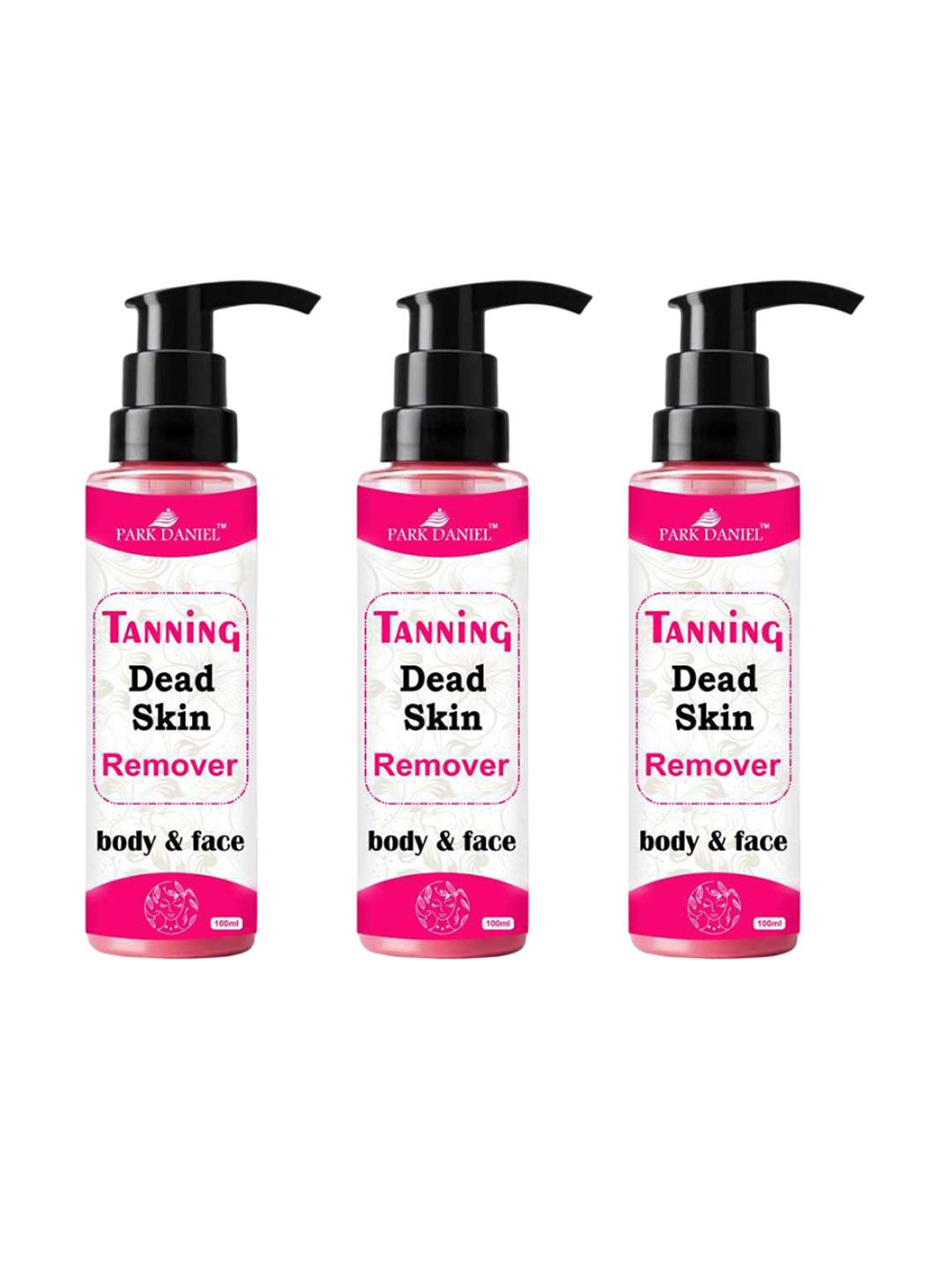 Park Daniel Set Of 3 Tanning Liquid Cream For Dead Skin Removal - 100 ml Each-picture-25