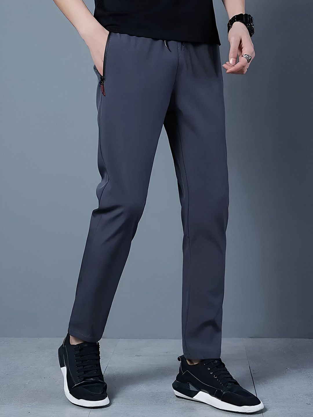THIRD QUADRANT Men Tapered Fit Track Pants-picture-37
