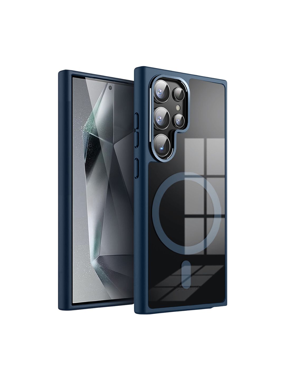 Karwan Solid Printed Samsung Galaxy S23 Ultra 5G Back Case Mobile Accessories-picture-29