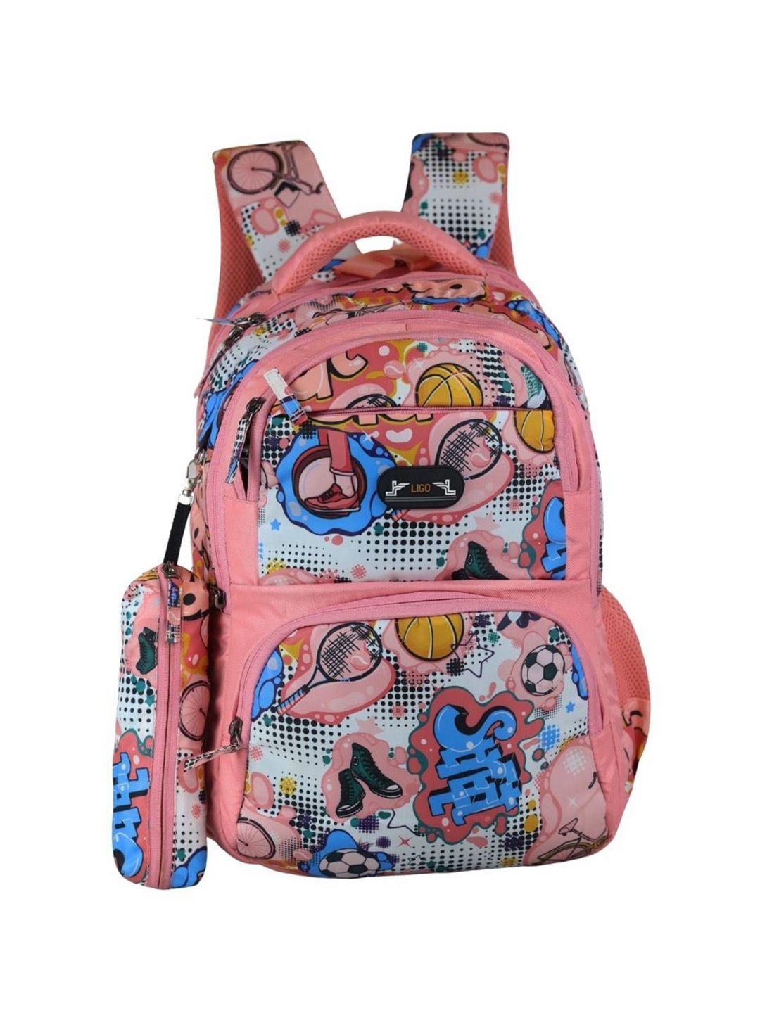 Ligo Bags Women Graphic Backpack-picture-29