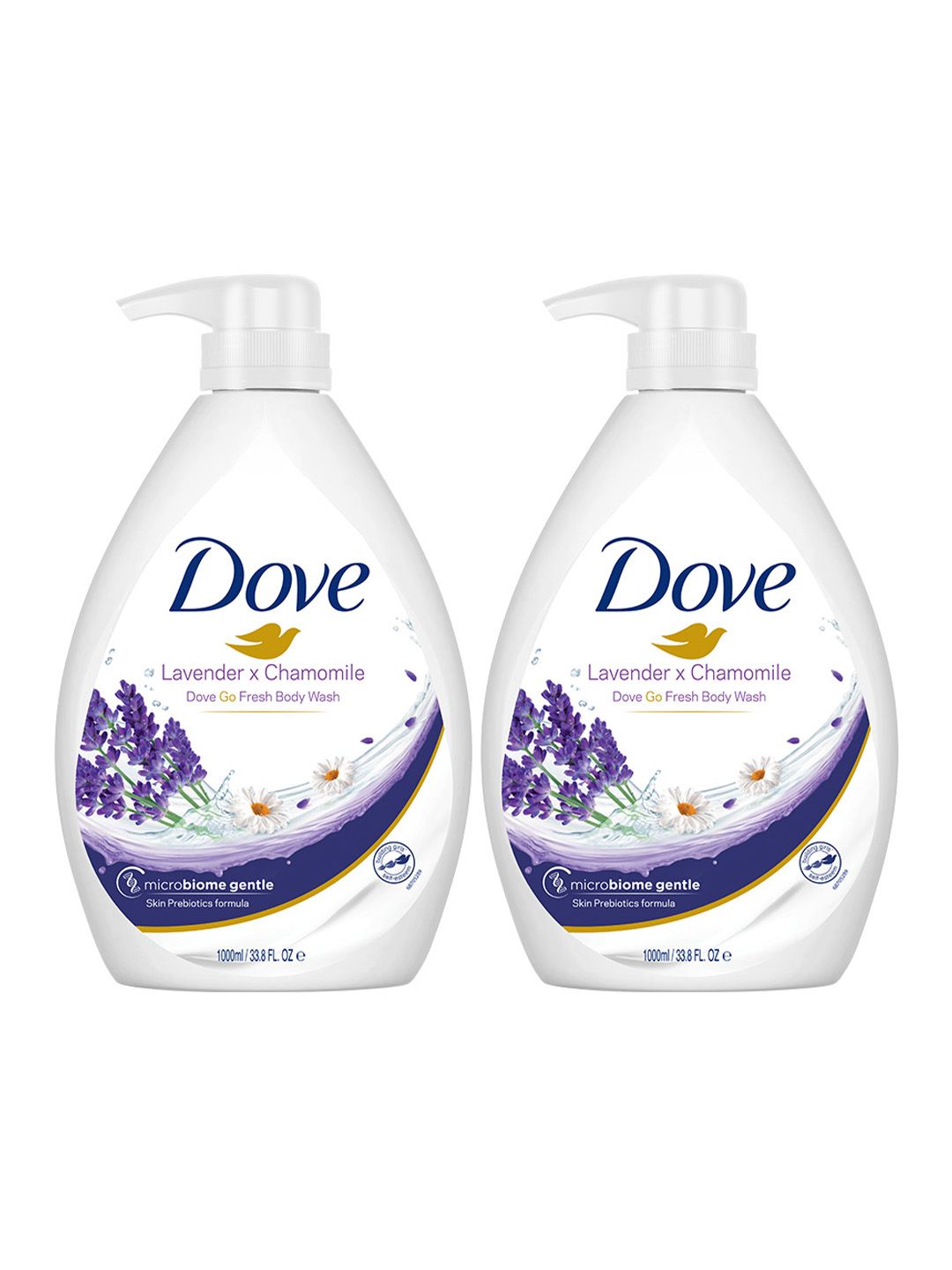 Dove Set of 2 Lavender & Chamomile Go Fresh Body Wash - 1L Each-image-39