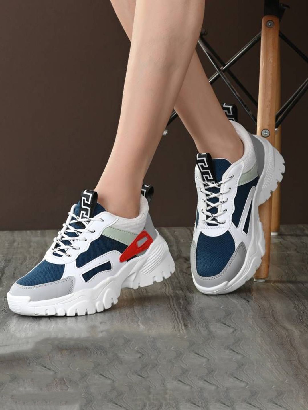 Ifah Women Colourblocked Sneakers-picture-32