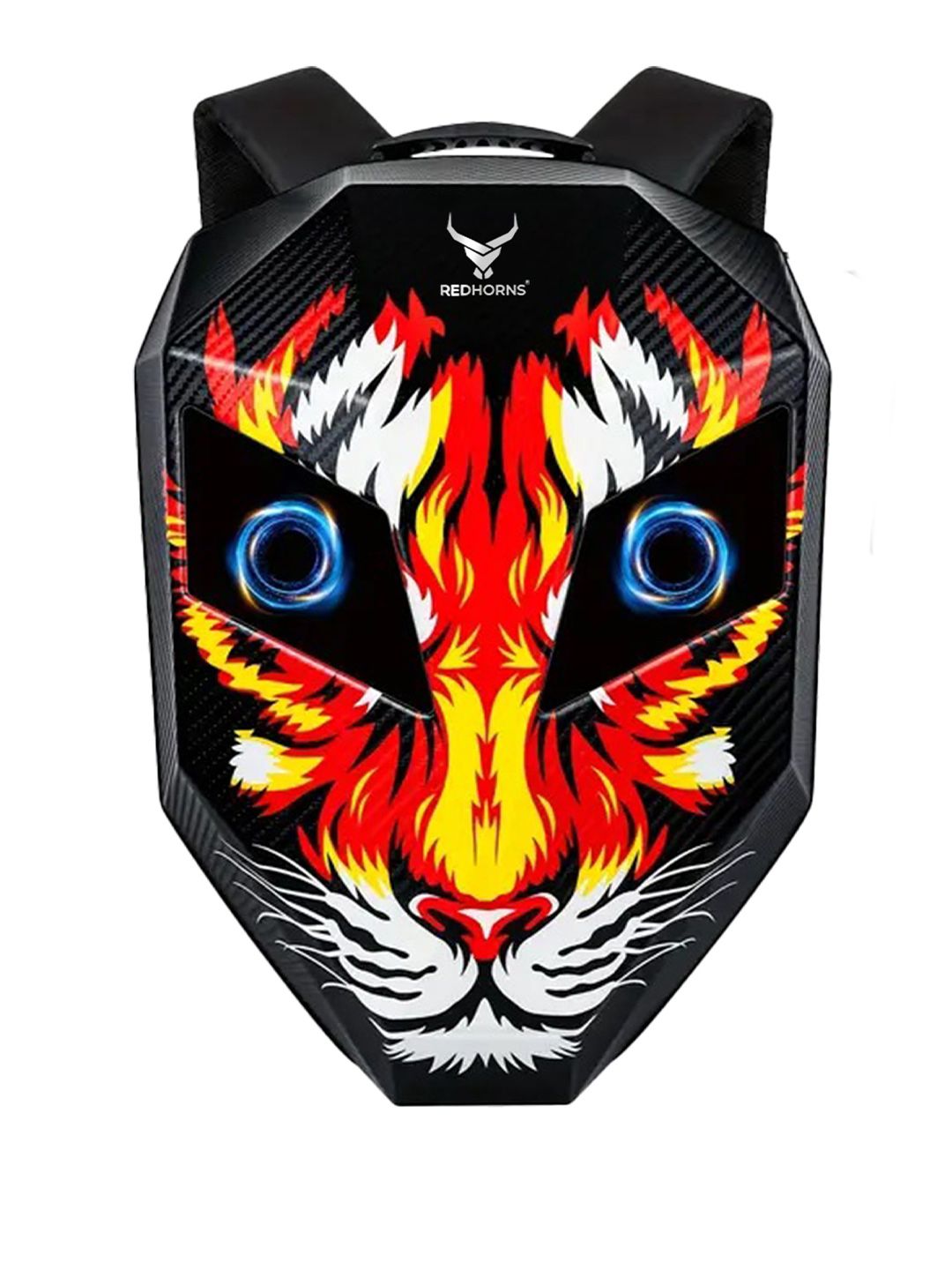 REDHORNS Unisex Graphic Contrast Detail Backpack with Anti-Theft Features-picture-26