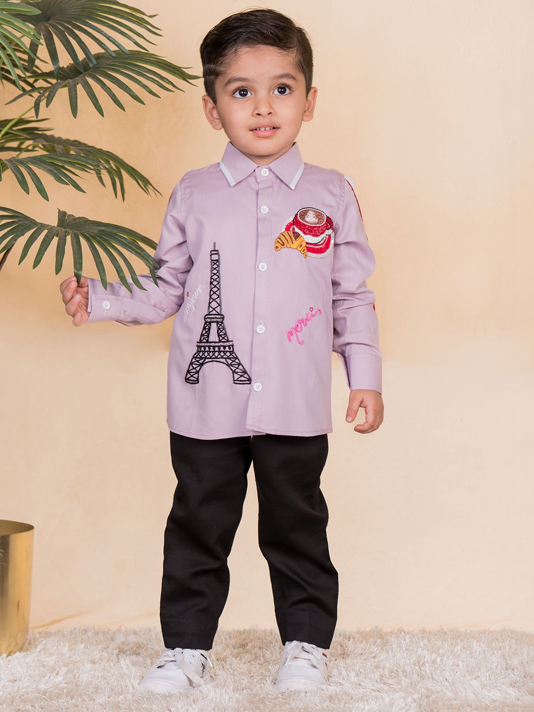 TOPLOVE Boys Embroided Casual Shirt-picture-6