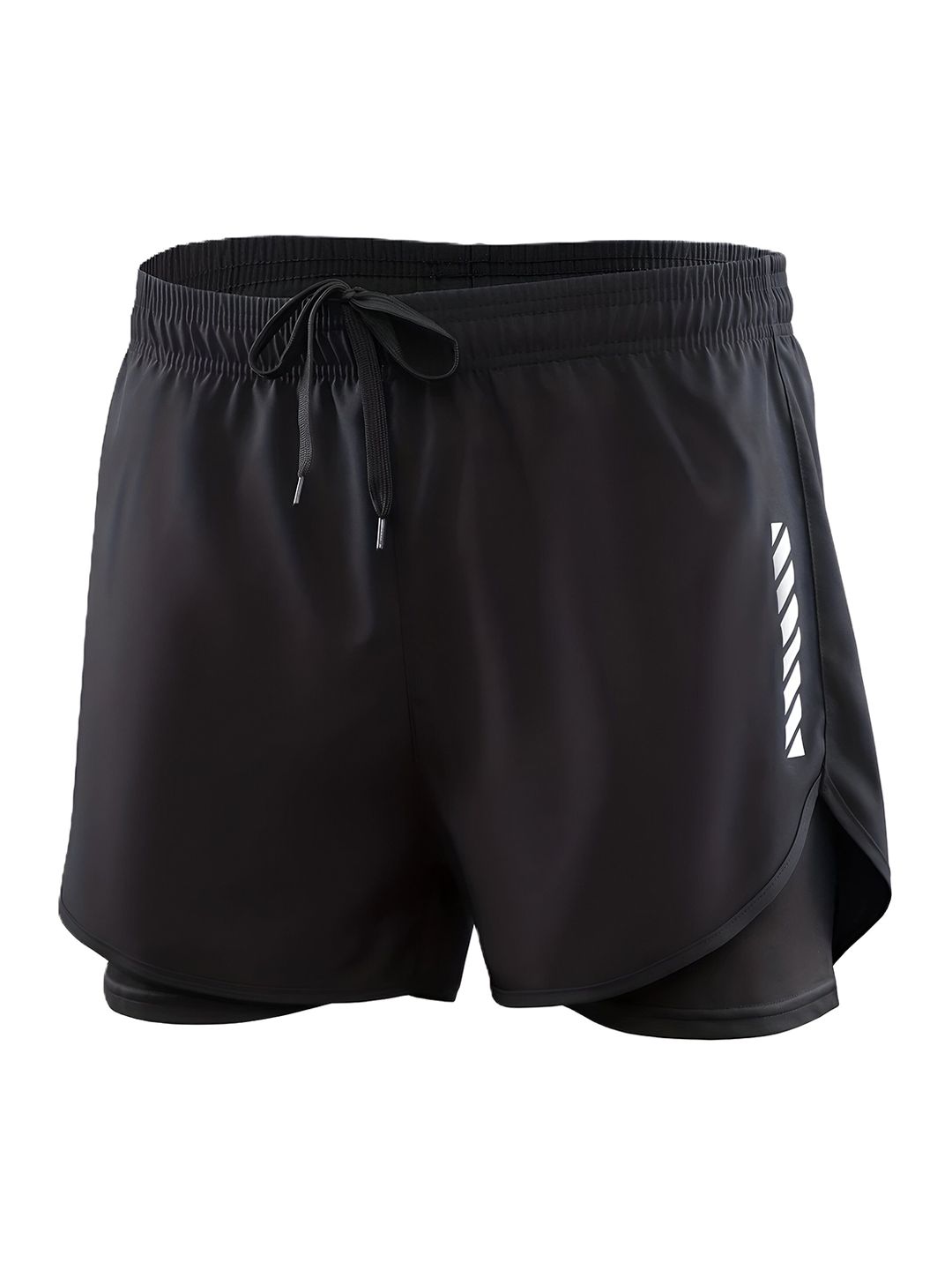 THIRD QUADRANT Men Running Sports Shorts