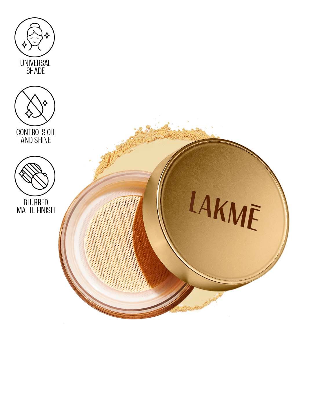 Lakme Fashionista Collection 9to5 Double Duty Bake & Blur Setting Powder - 10 g-picture-21
