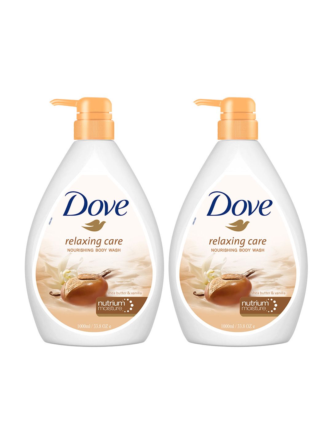 Dove Set of 2 Relaxing Care Nourishing Body Wash with Shea Butter & Vanilla - 1L Each-picture-14
