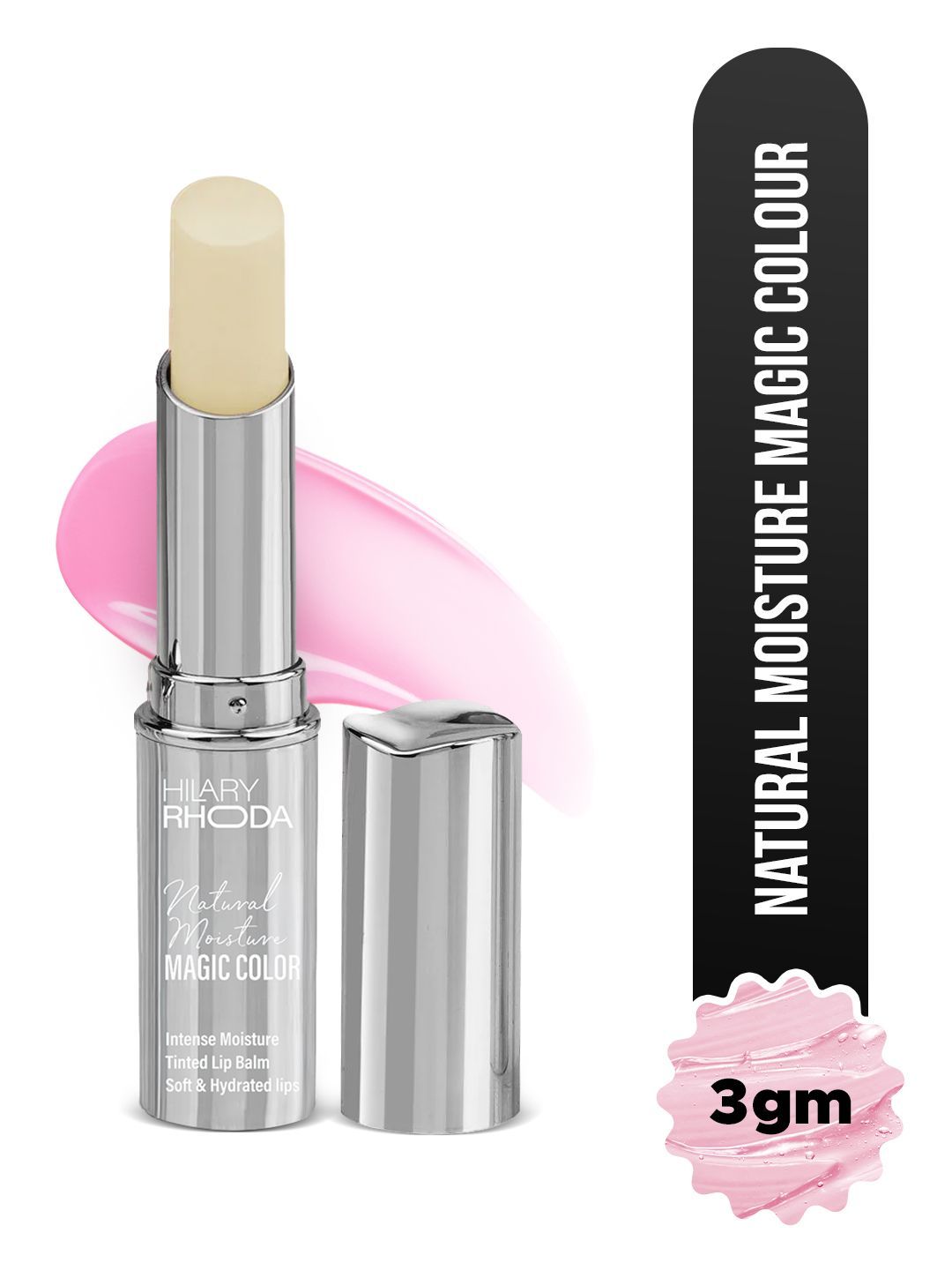 Hilary Rhoda Natural Moisture Magic Color Lip Balm - 3 g-image-26