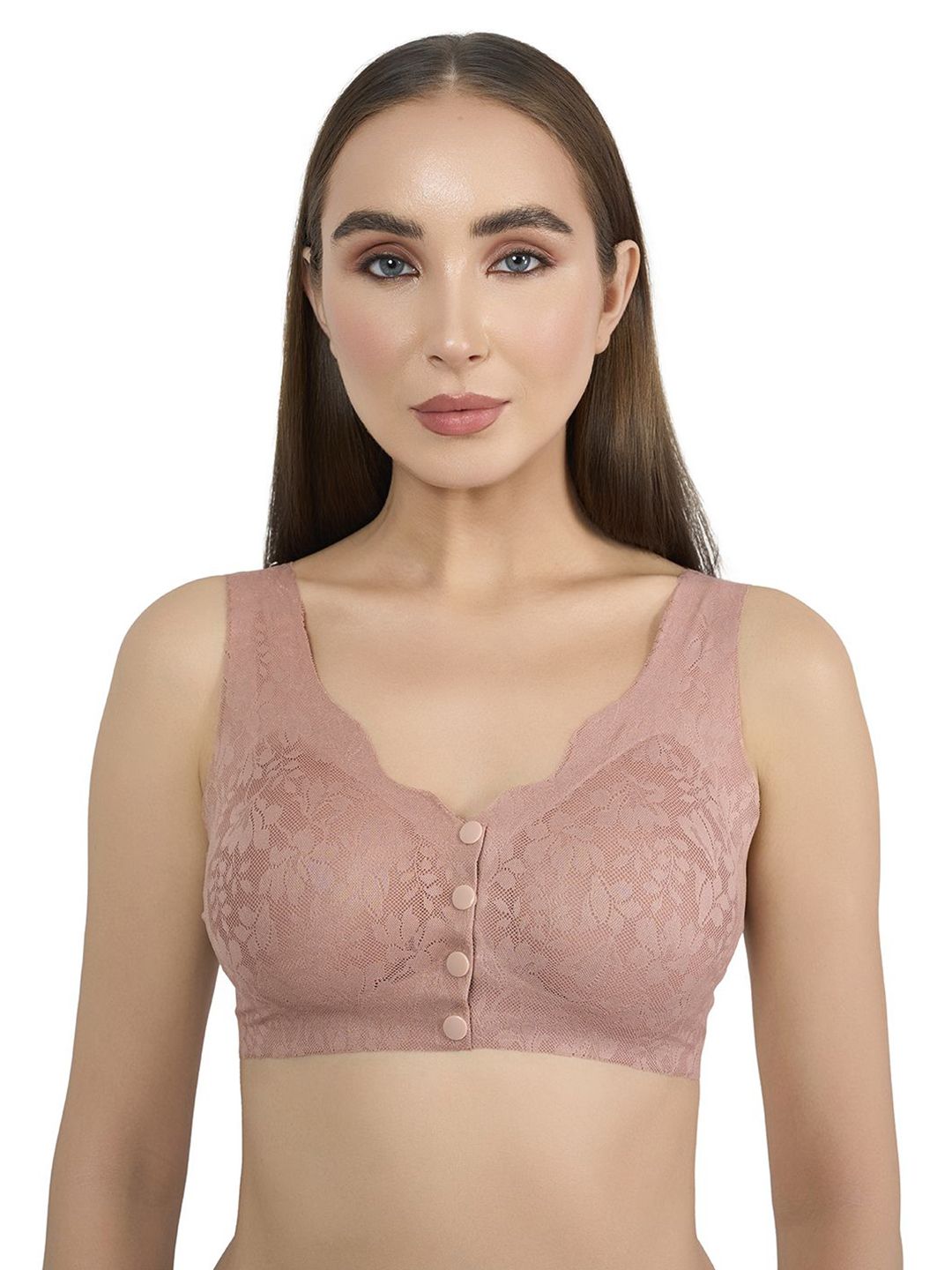 Moda Rapido Women Floral Full Coverage Lightly Padded Bra