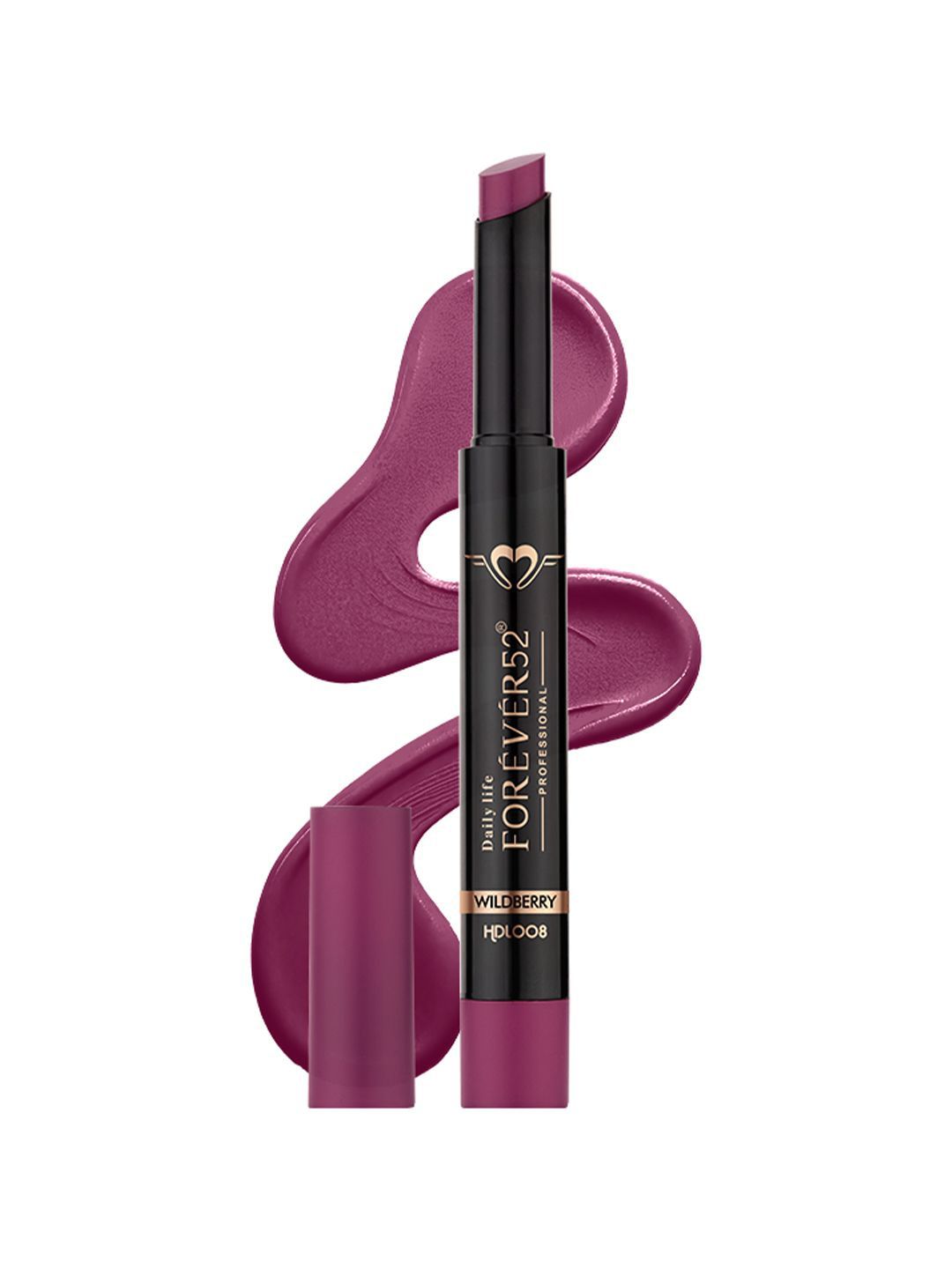 Daily Life Forever52 Hydra Lips Semi Matte Lipstick With Vitamin E - 2 g - Wildberry 08-image-35