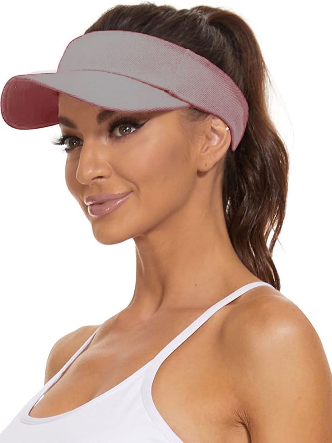 Infispace Women Cotton Visor Cap-picture-25