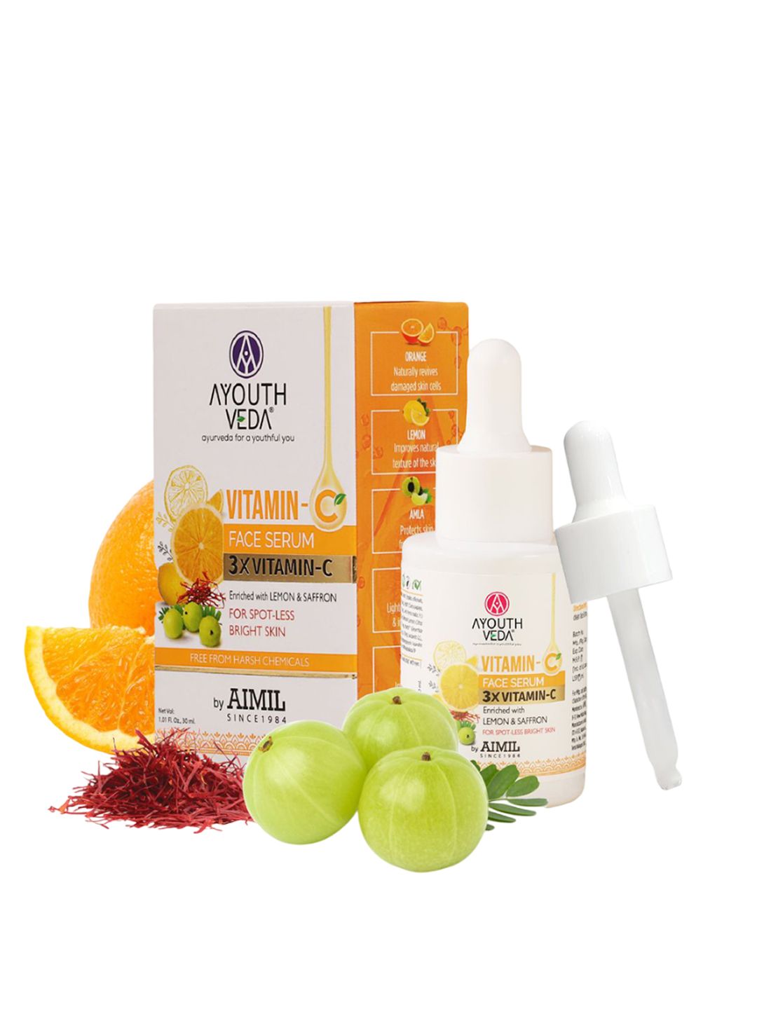 AYOUTHVEDA Vitamin-C Face Serum For Bright Skin - 30 ml-picture-25