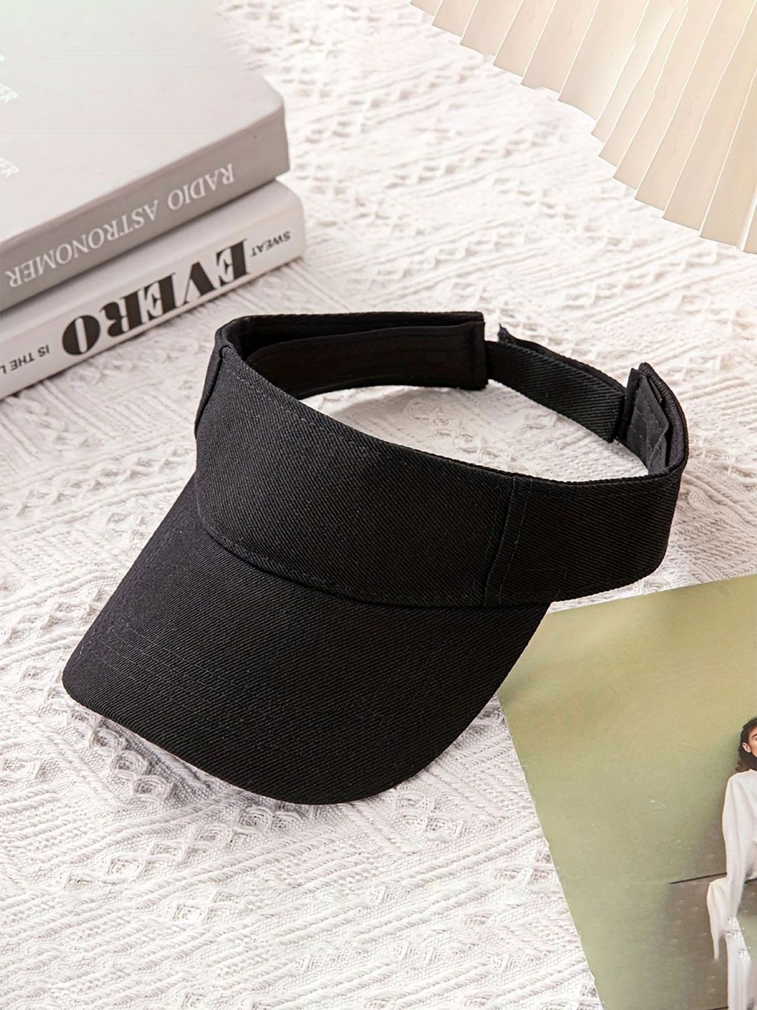 Infispace Unisex Cotton Sports Adjustable Visor Cap-picture-25