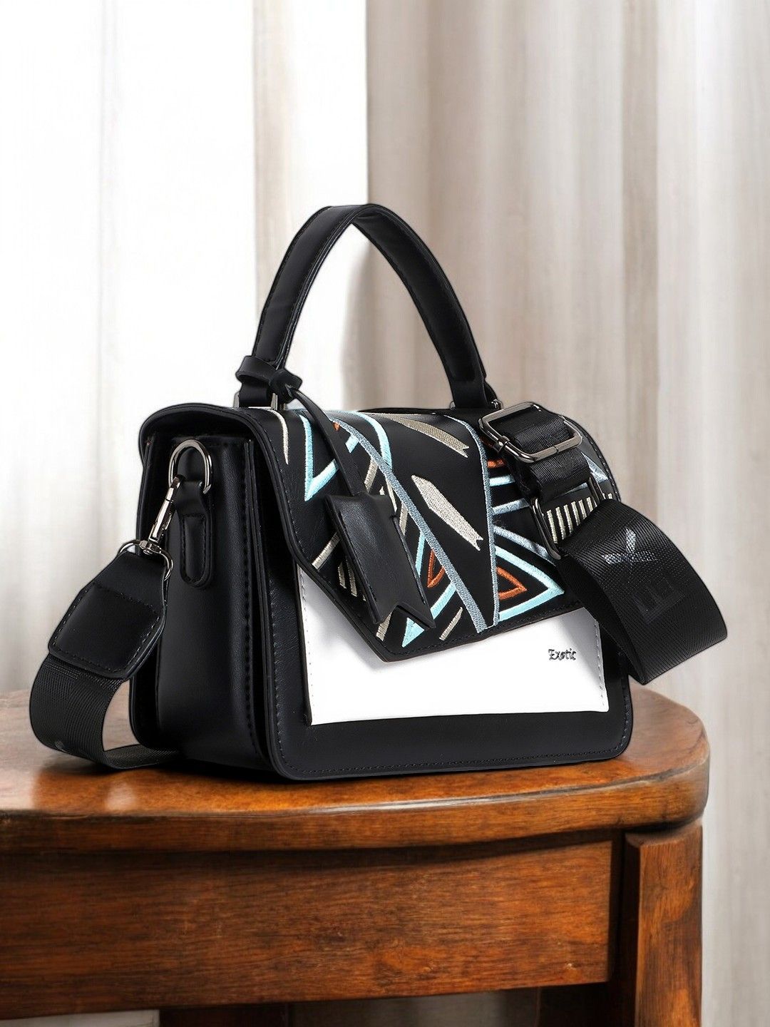 Exotic Women Geometric Sling Bag-picture-54
