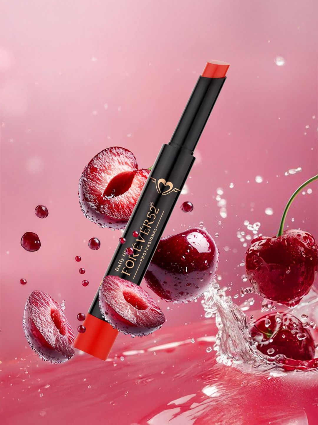 Daily Life Forever52 Hydra Lips Semi Matte Lipstick With Vitamin E - 2 g - Cherrydrop 11-picture-25