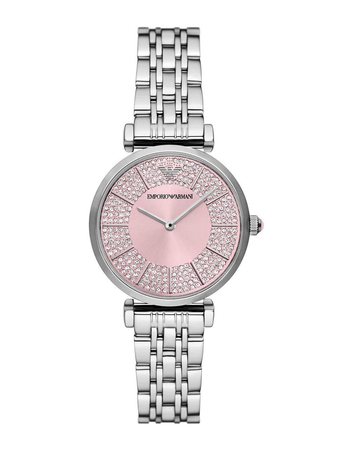 Emporio Armani Women Embellished Dial & Stainless Steel Straps Analogue Watch AK_AR11686-picture-38