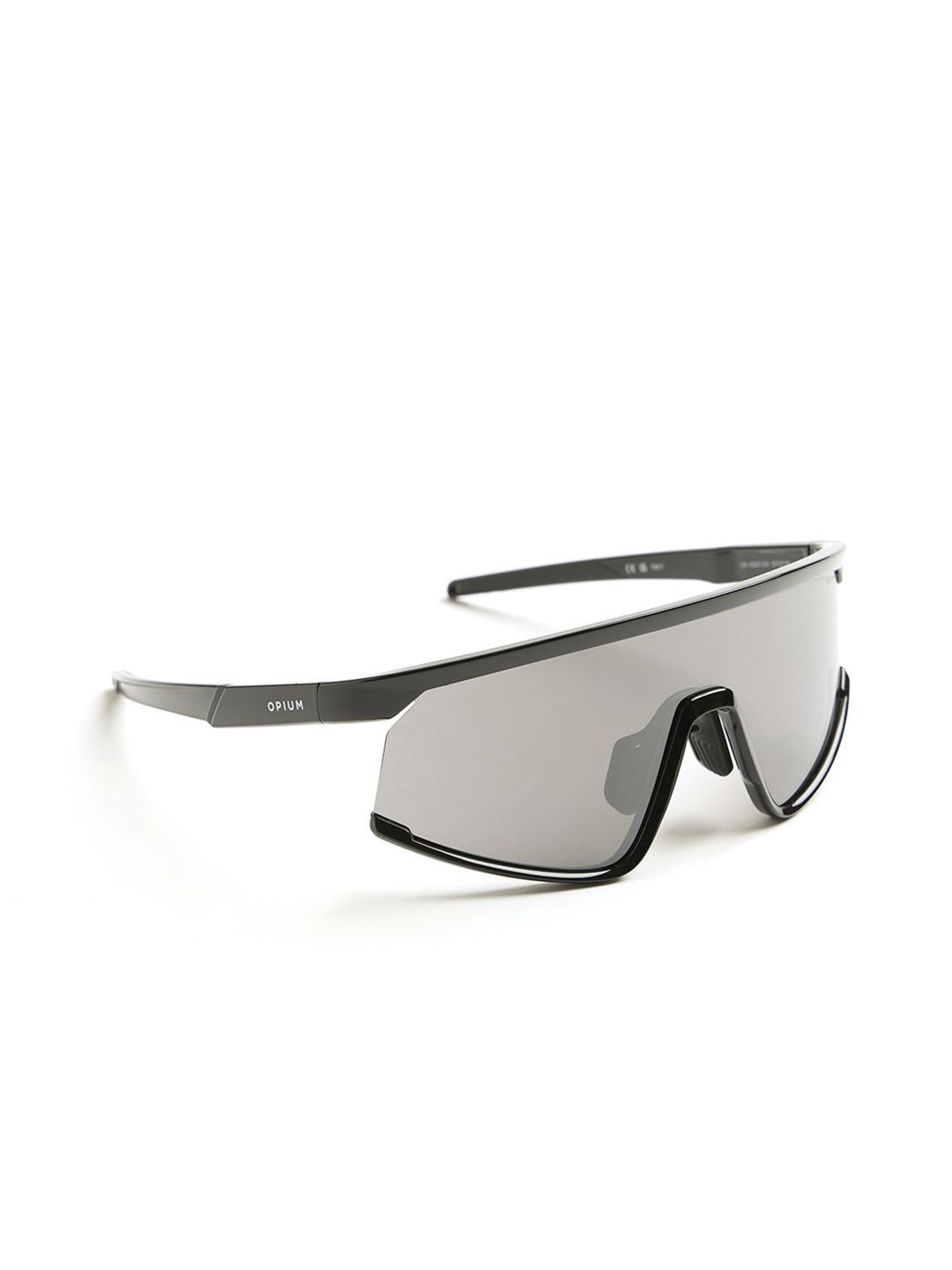 OPIUM Men Black Sports UV Protected Lens Plastic SunglassesOP-10307-C01-137-image-46