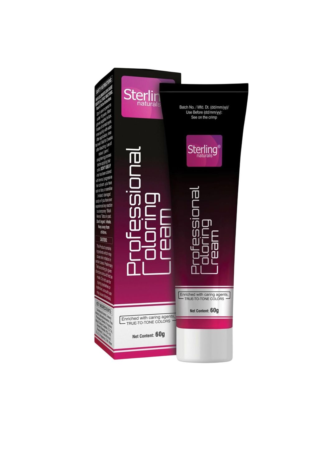Sterling Naturals Professional Coloring Cream - 60 g - Intense Red-picture-10