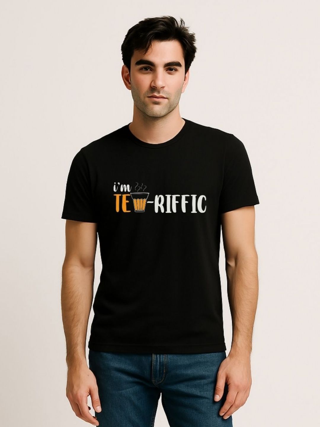 Be Crazy Men Typography Printed Round Neck Cotton T-shirt-picture-25