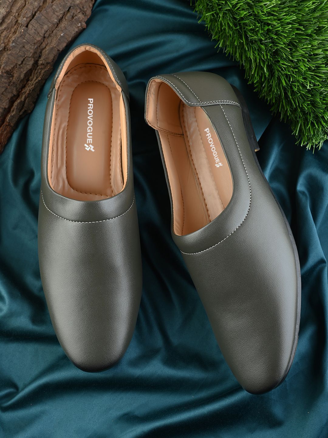 Provogue Men Formal Round Toe Slip-On Shoes-picture-31