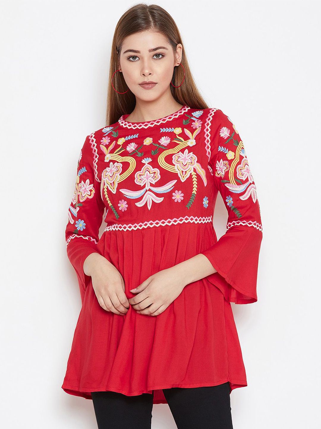 AGARU Embroidered Top-picture-40