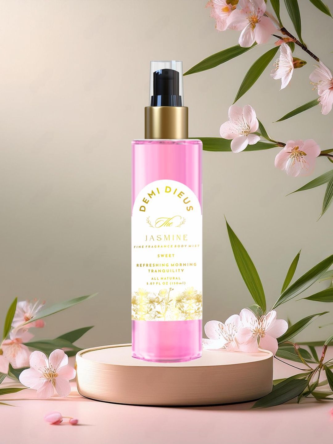 DEMI DIEUS Women Long Lasting Jasmine Body Mist - 100 ml-picture-0