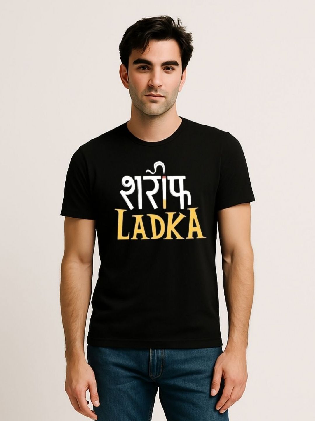 Be Crazy Men Typography Printed Round Neck Cotton T-shirt-picture-12