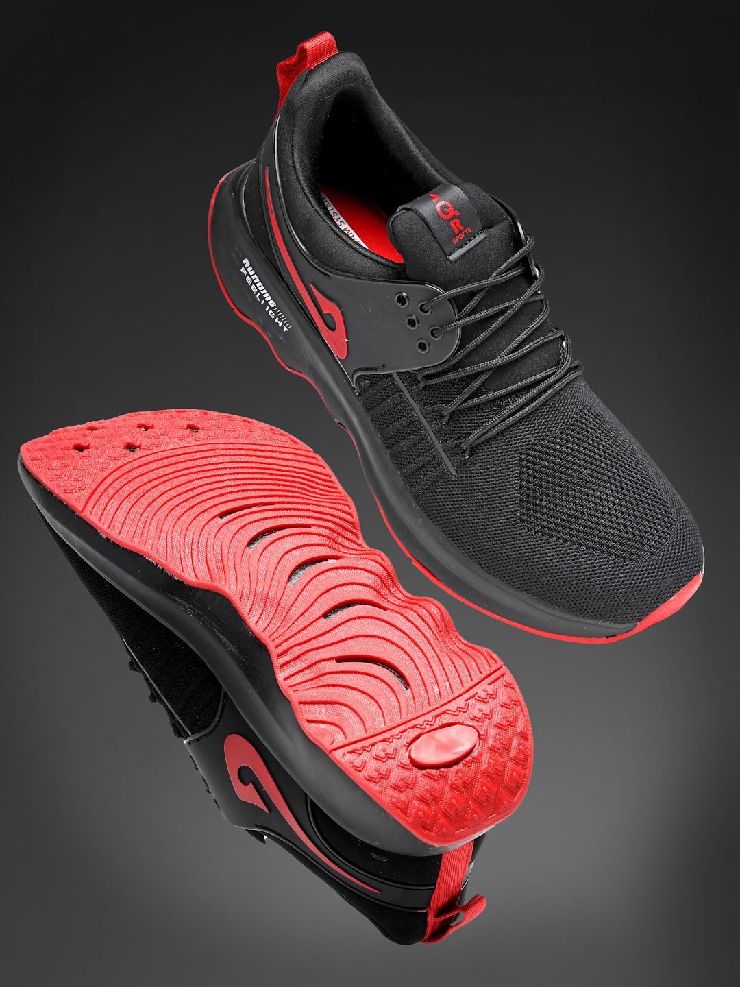 JQR AVIATORR Men Mesh Running Non-Marking Lace-Ups Shoes-image-23