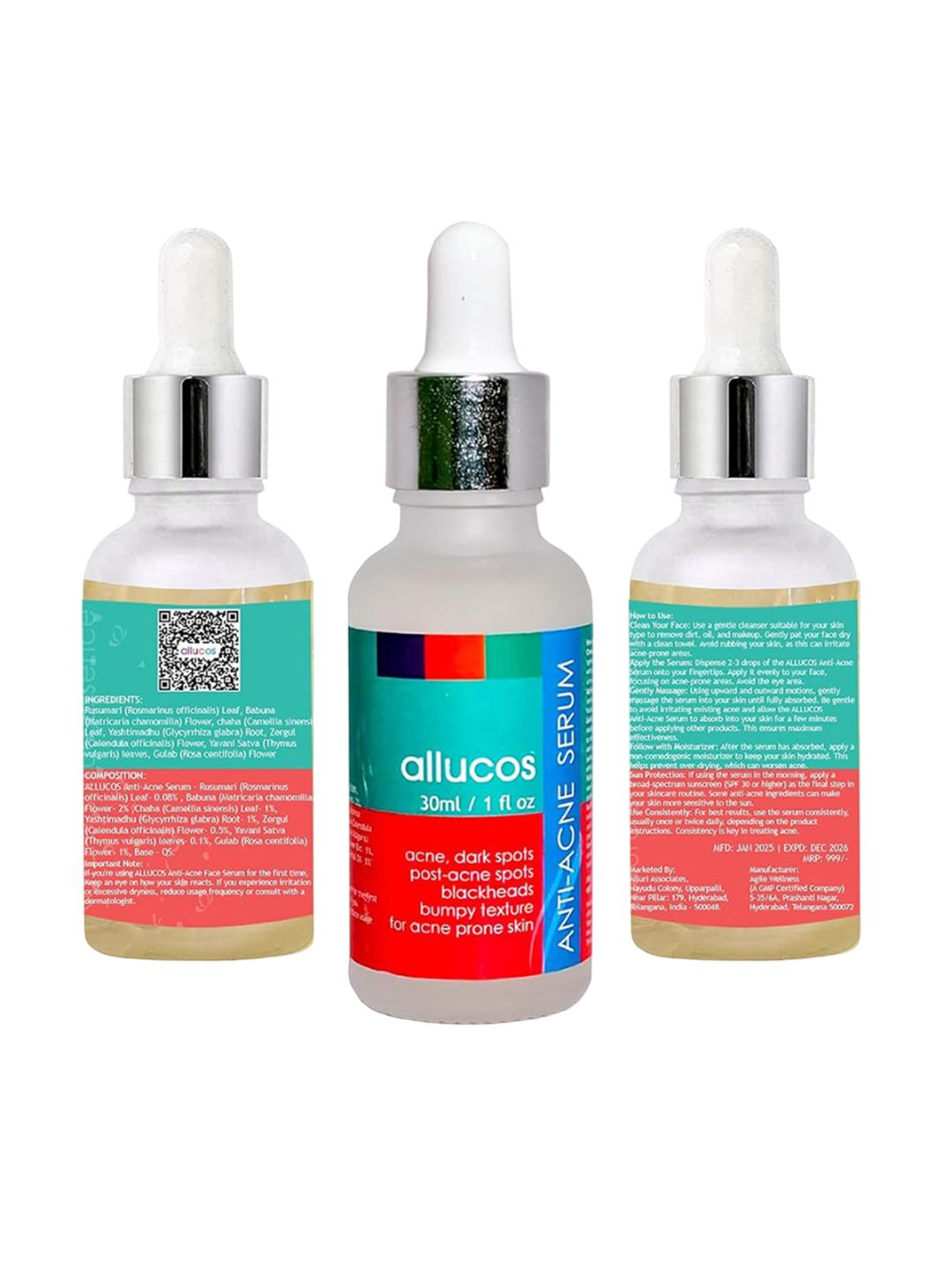ALLUCOS Herbal Anti-Aging Face Serum - 15 ml-picture-35