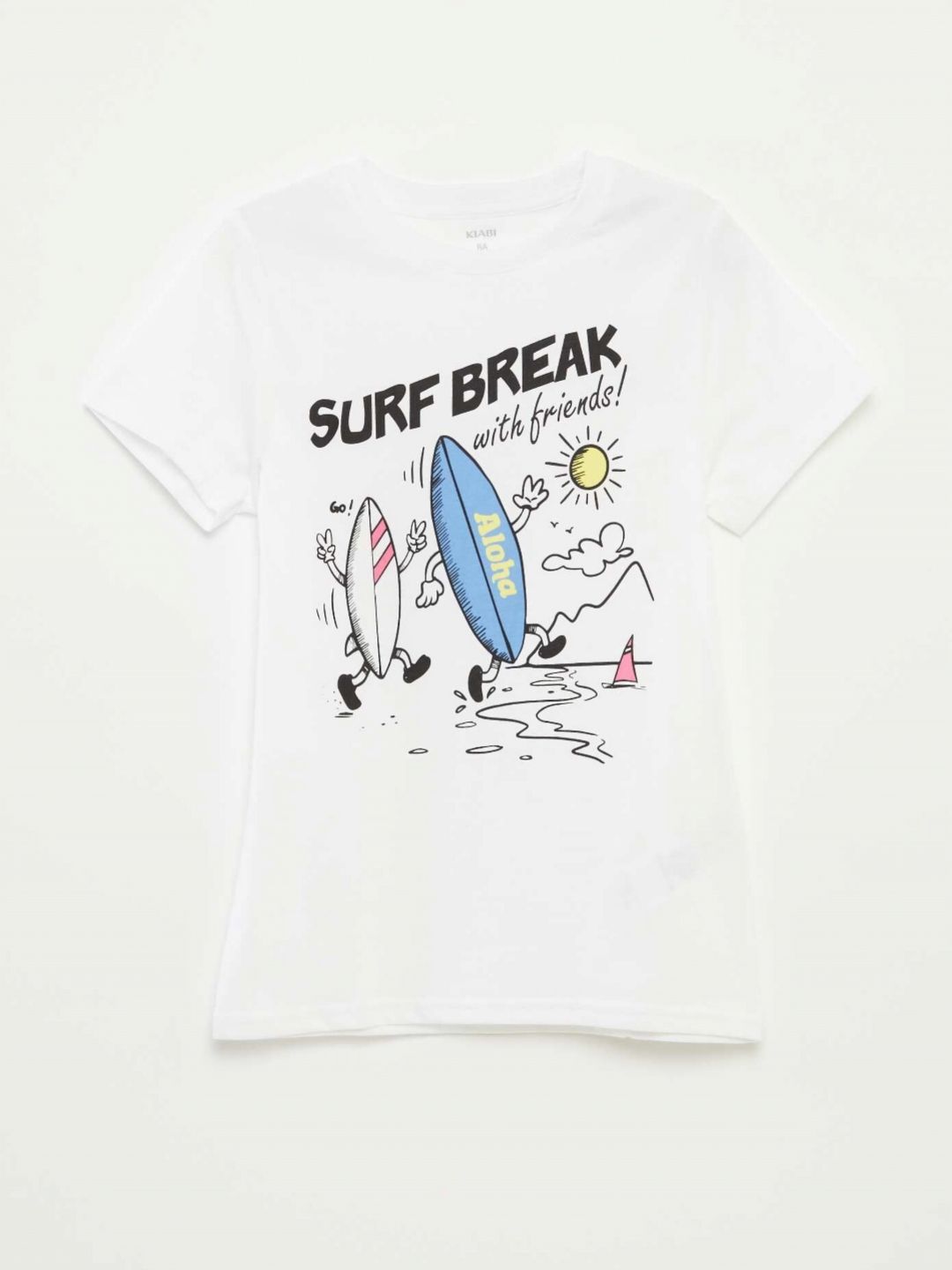 KIABI Boys Graphic Printed Round Neck Cotton T-shirt-picture-26
