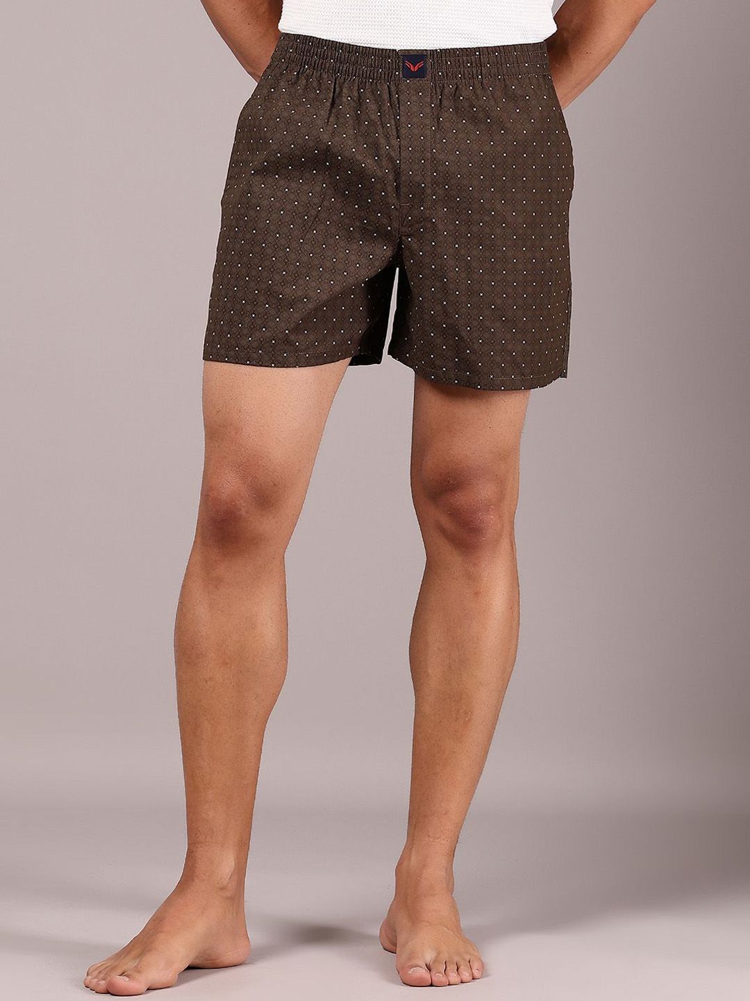V-Mart Men Printed Slip-On Shorts-picture-26