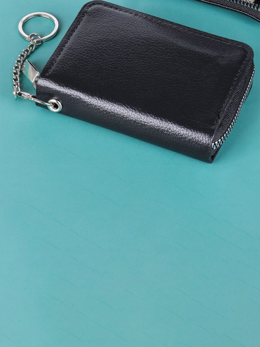 SZN Men Zip Detail Leather Card Holder-picture-41