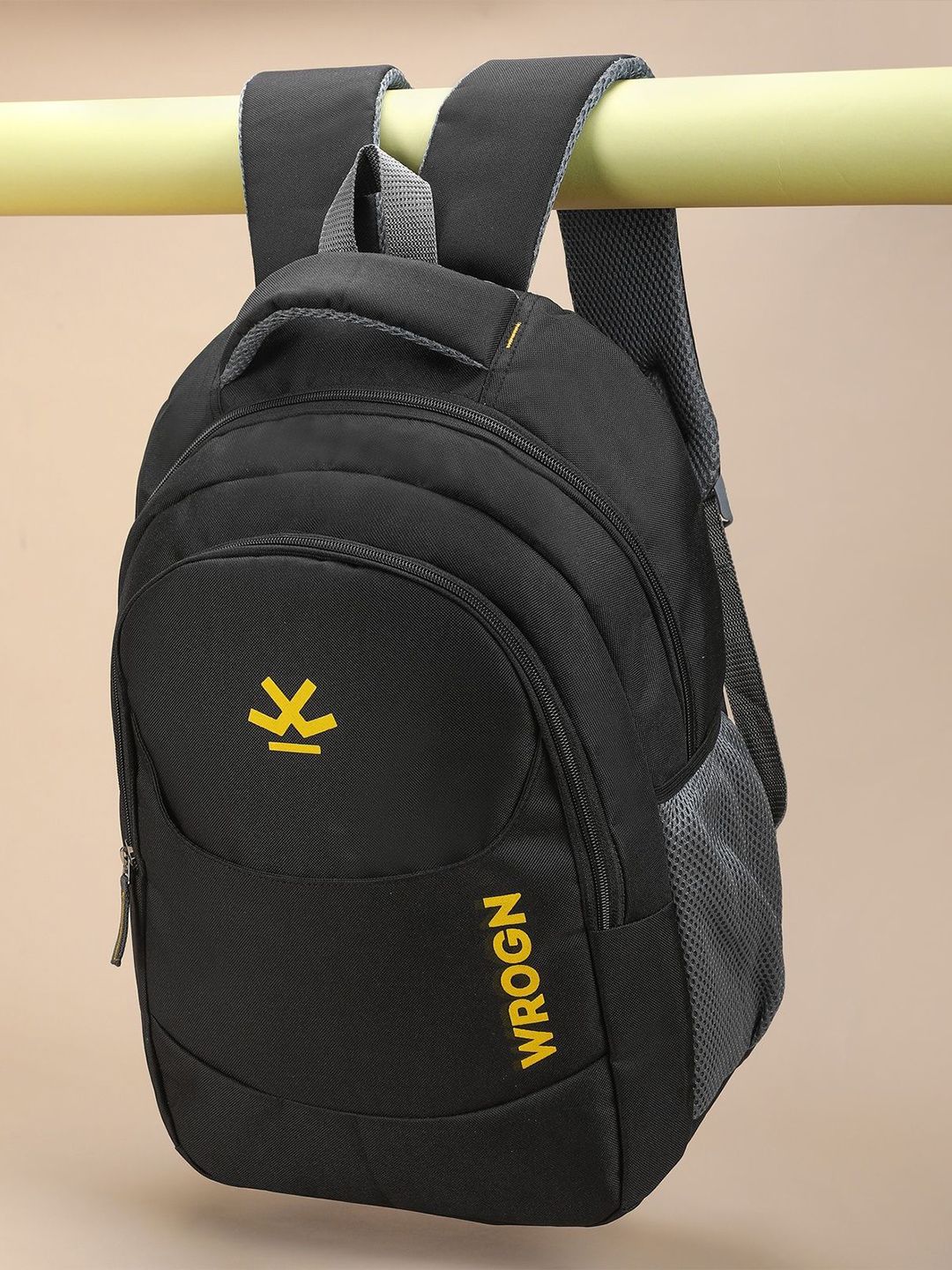 WROGN Unisex Brand Logo Print Backpack-picture-28