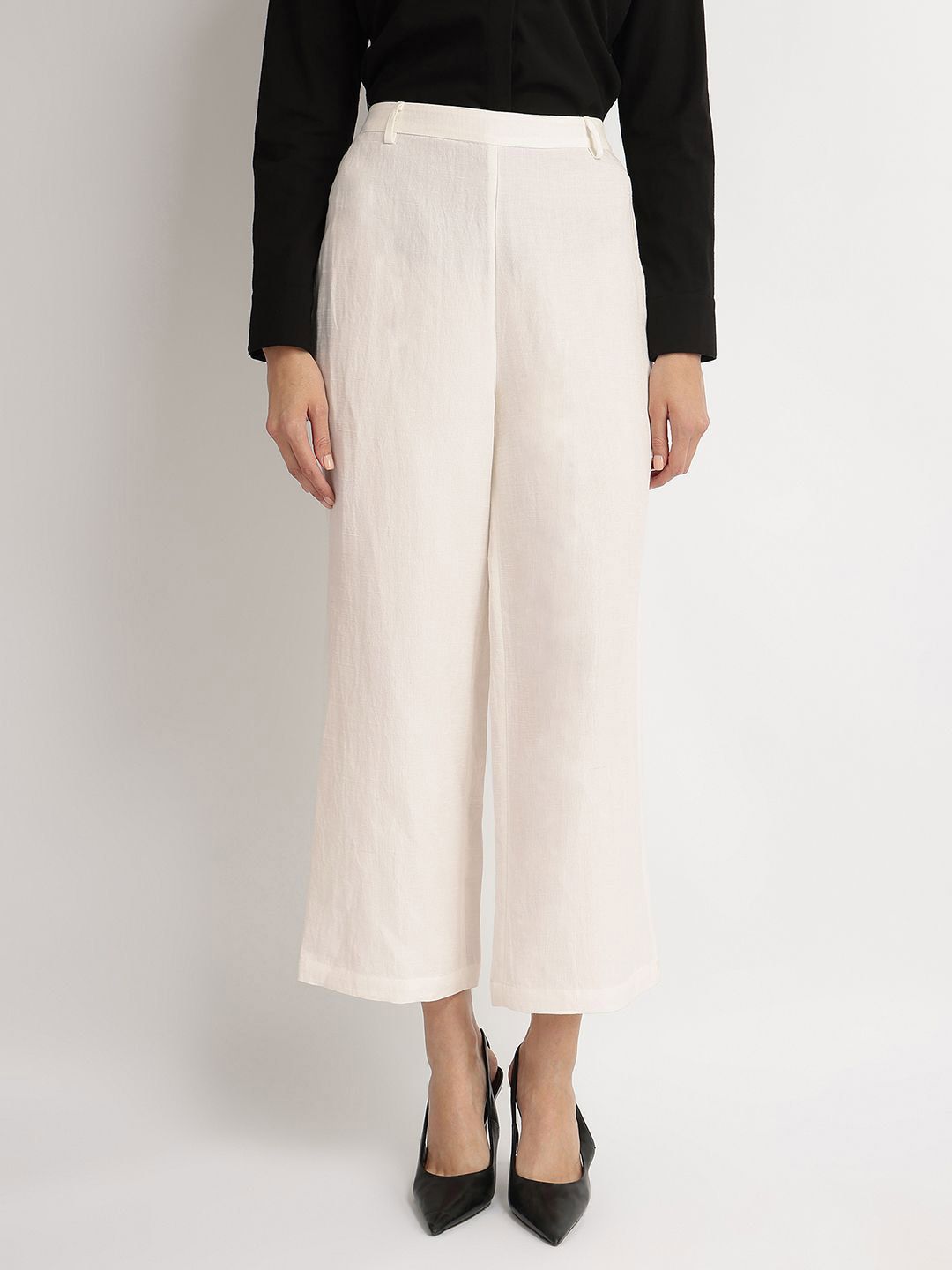 FableStreet Women Custom Loose Fit Culottes Formal Trousers-picture-28