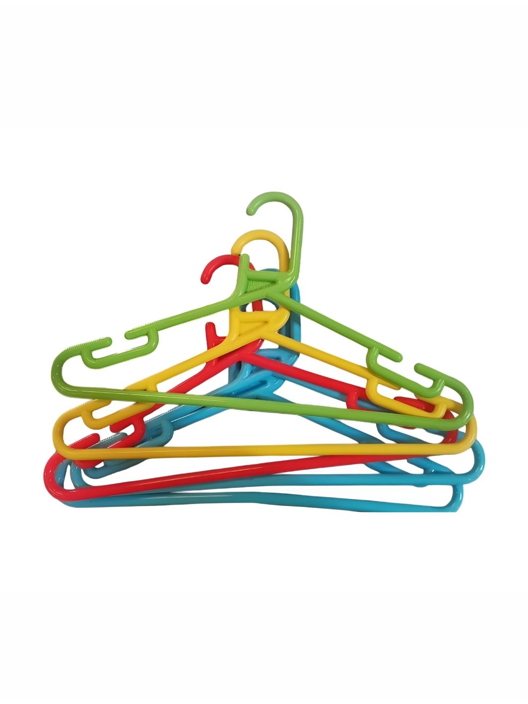 Go Hooked 5 Pieces Green & Red Wardrobe Clothes Hanger-picture-42