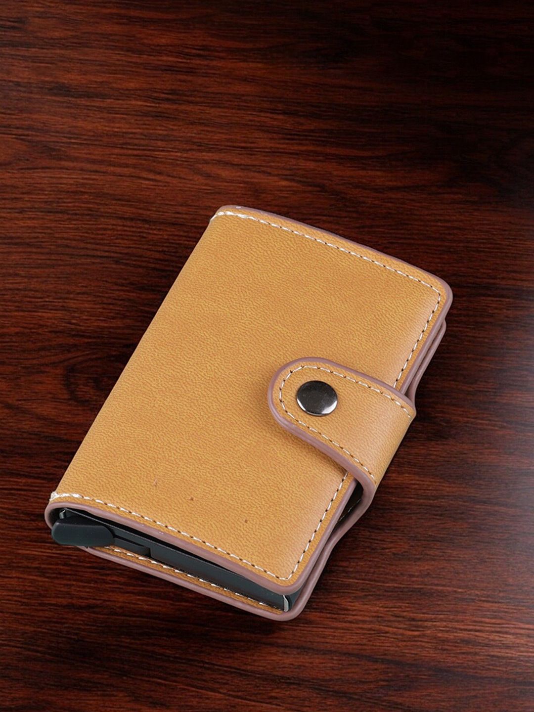 SZN Men Zip Detail Leather Card Holder-image-45
