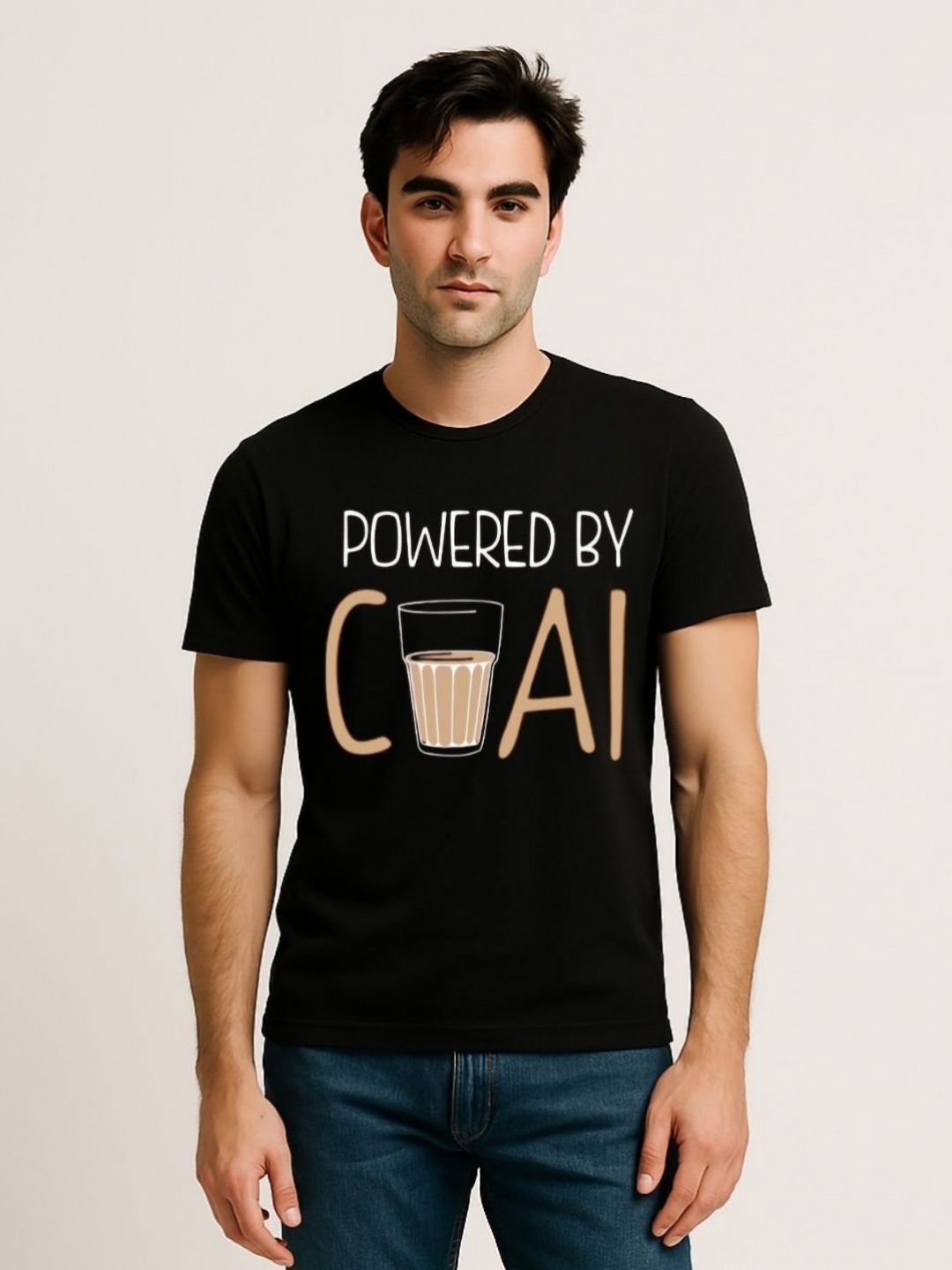 Be Crazy Men Typography Printed Round Neck Cotton T-shirt-picture-13