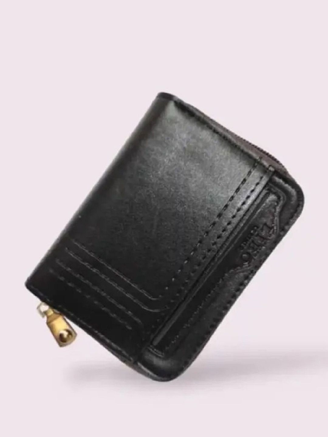SZN Men Leather Card Holder Zip Detail-picture-16