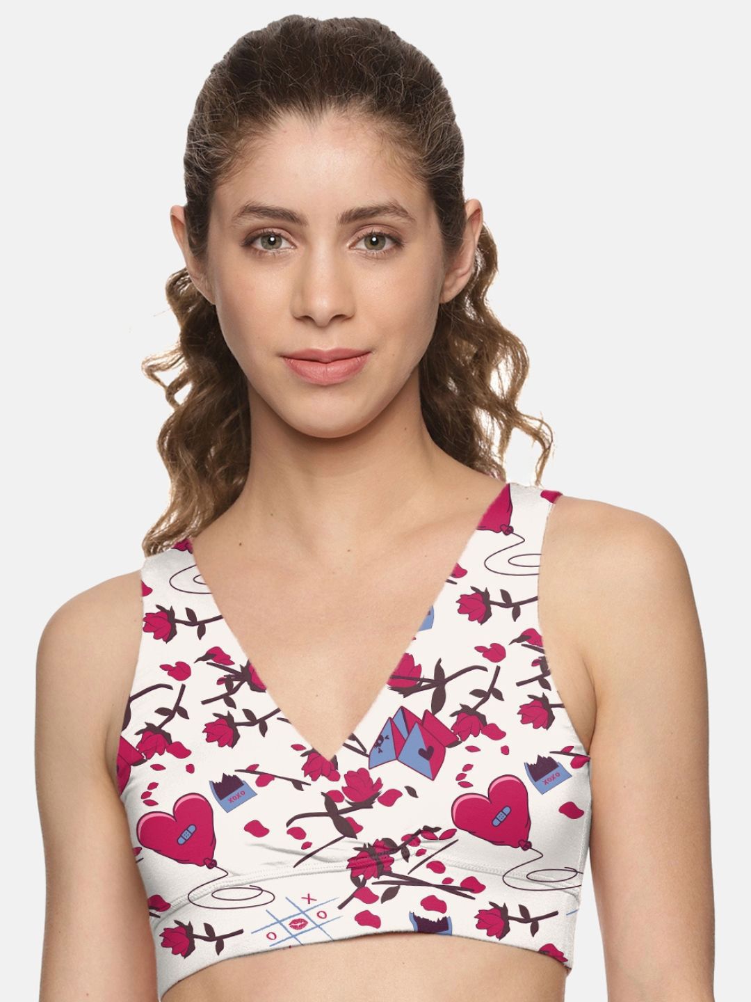 &CIRCUS Printed Maternity & Nursing bra for feeding Non Padded Micro Modal