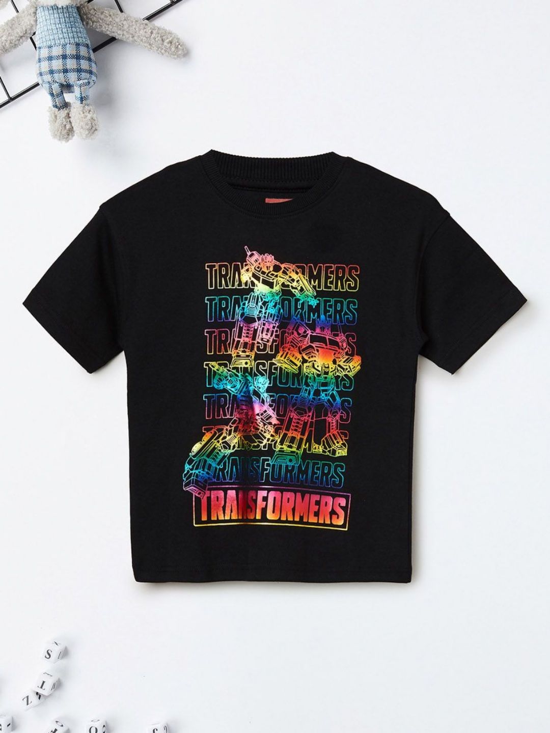 max Boys Graphic Printed Round Neck Cotton T-shirt-picture-22