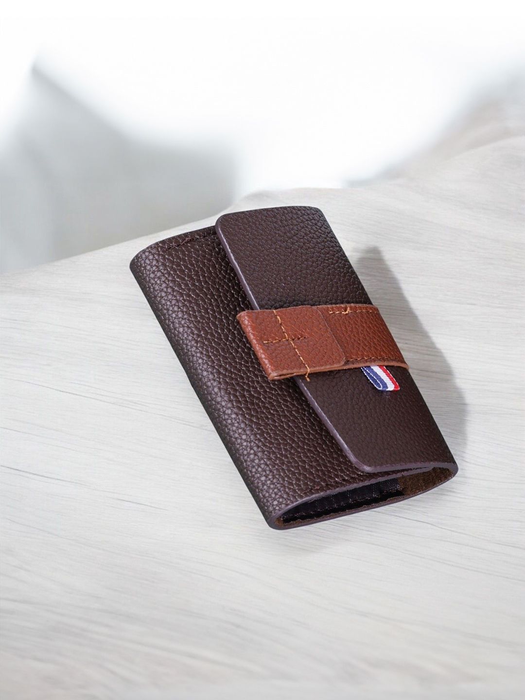 SZN Men Zip Detail Leather Card Holder-picture-44