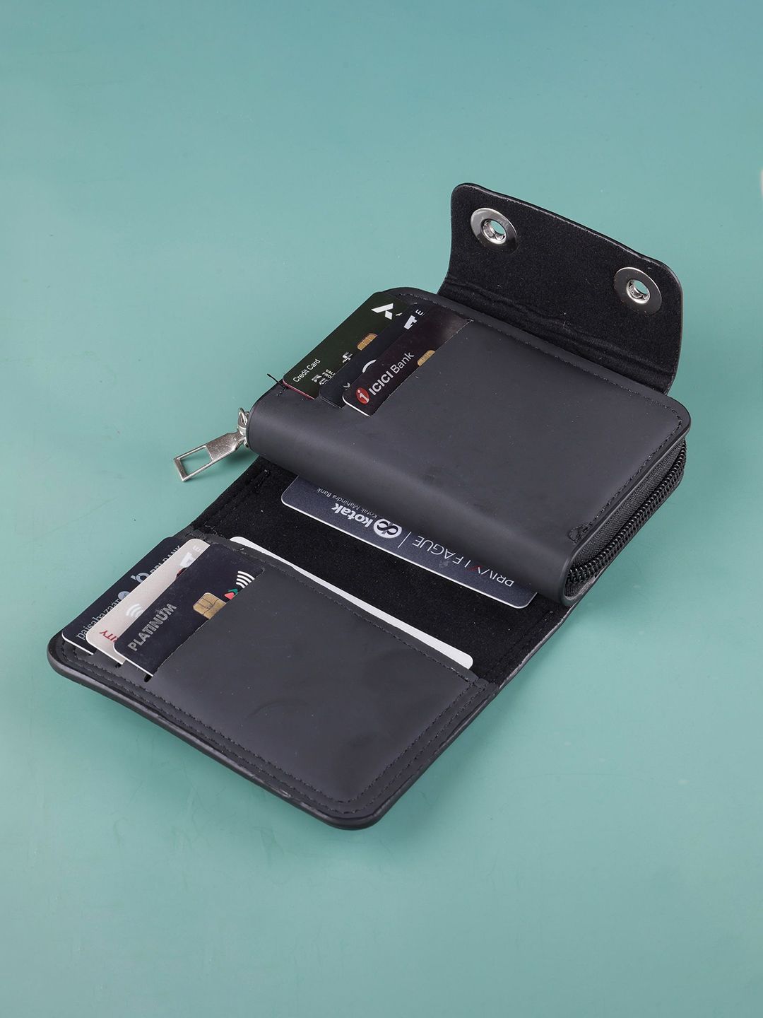 SZN Men PU Leather Zip Around Wallet-picture-32