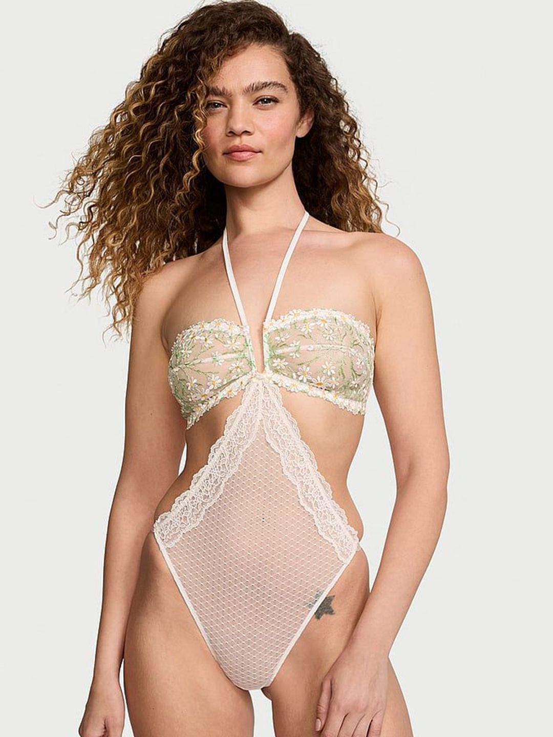 Victoria's Secret Women Self Design Baby Doll-image-7